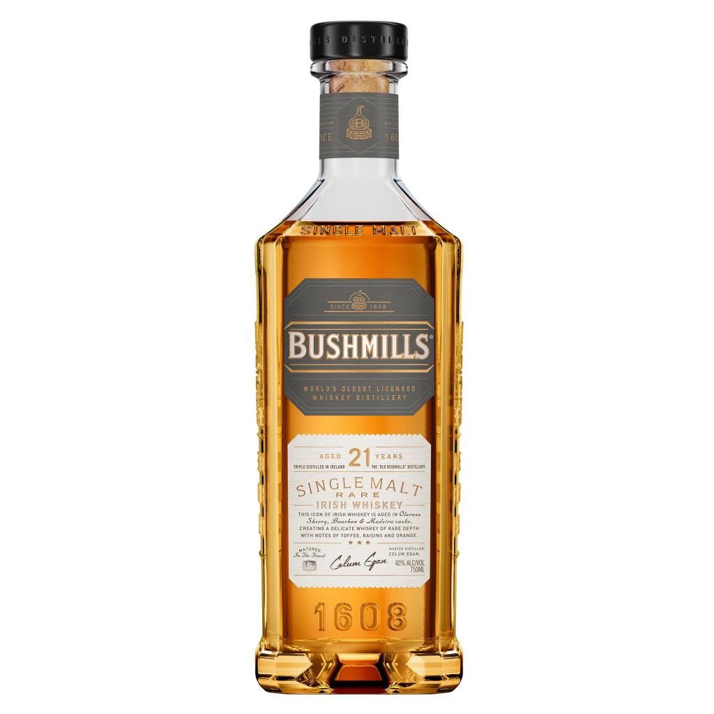 BUSHMILLS® 21-YEAR SINGLE MALT WHISKEY