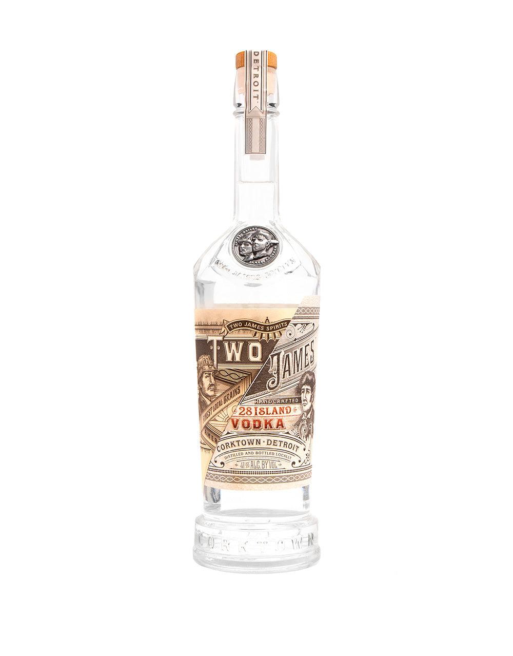 TWO JAMES 28 ISLAND VODKA