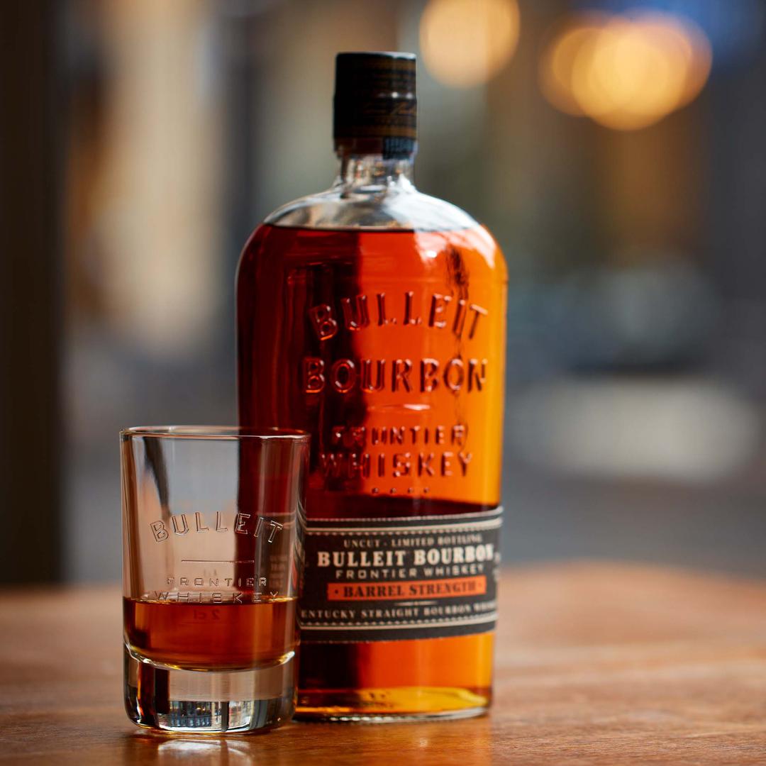 BULLEIT BARREL STRENGTH KENTUCKY STRAIGHT BOURBON WHISKEY