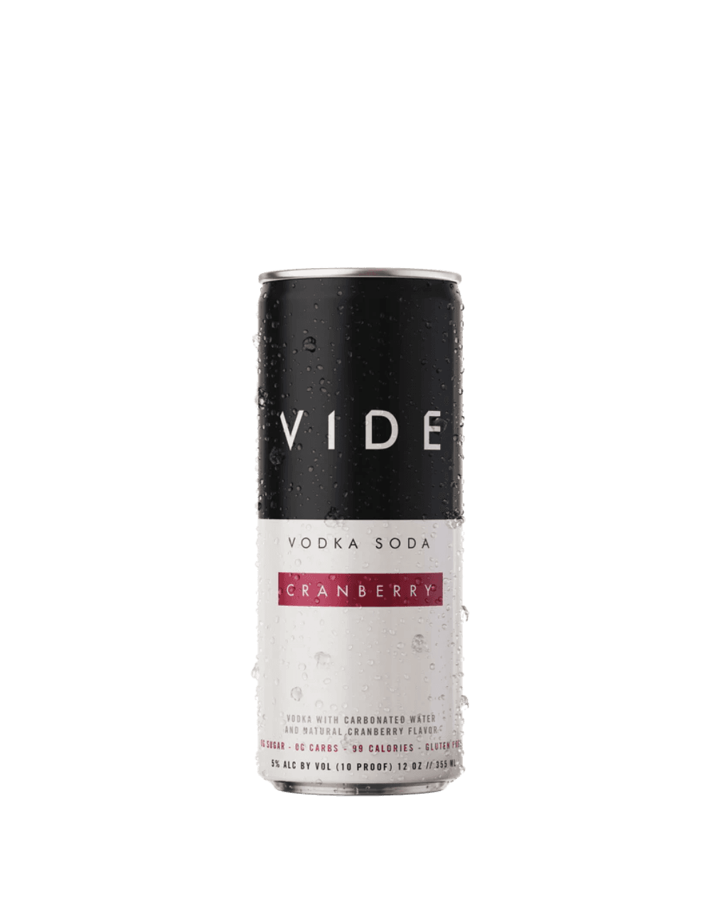 VIDE CRANBERRY VODKA SODA