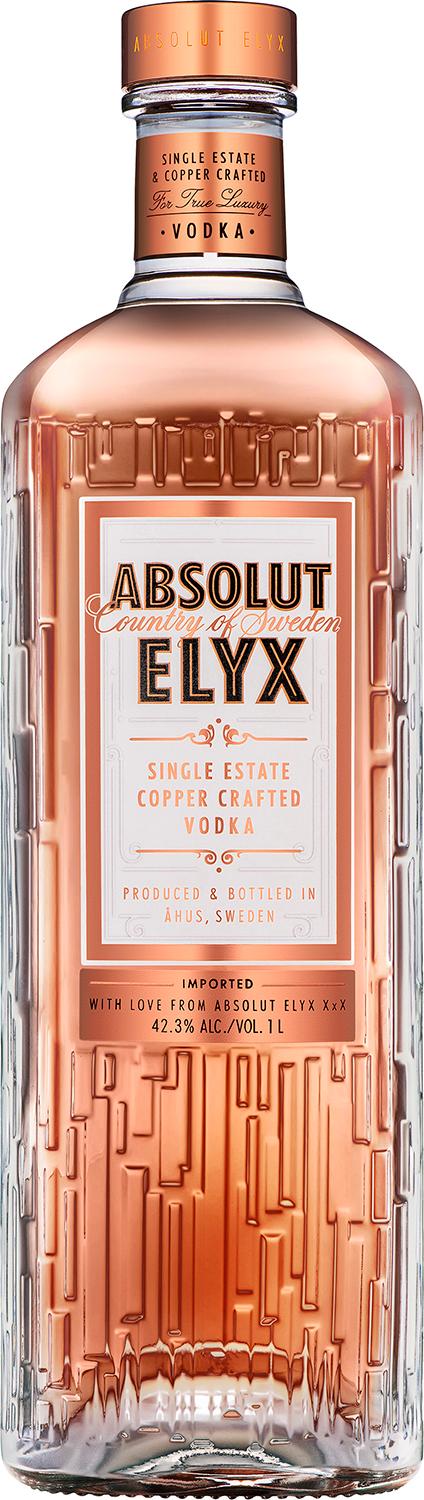 ABSOLUT ELYX - SINGLE ESTATE HANDCRAFTED VODKA