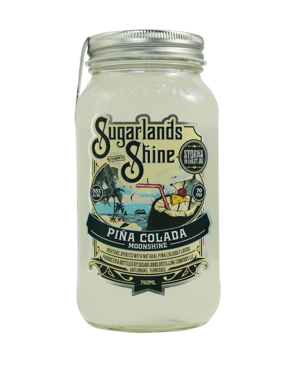 SUGARLANDS PIÑA COLADA MOONSHINE