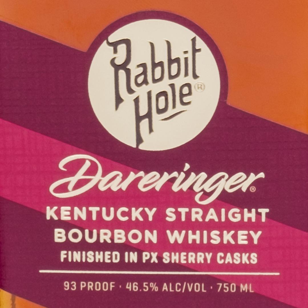 RABBIT HOLE DARERINGER: STRAIGHT BOURBON WHISKEY FINISHED IN PX SHERRY CASKS