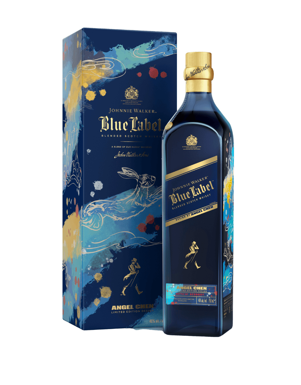 JOHNNIE WALKER BLUE LABEL BLENDED SCOTCH WHISKY, LIMITED EDITION YEAR OF THE RABBIT