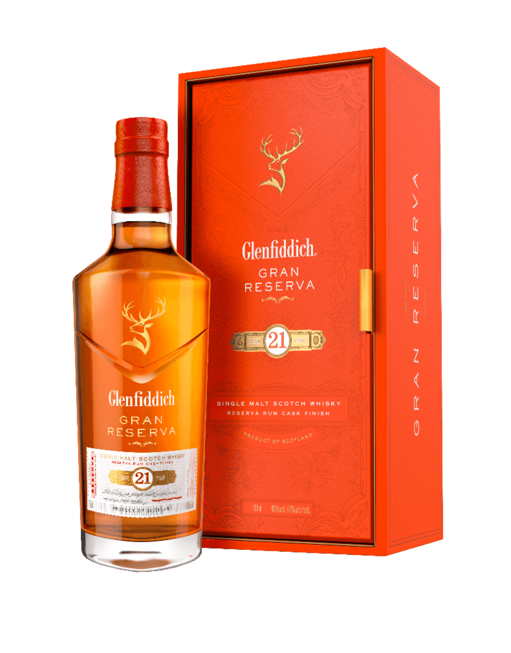 GLENFIDDICH 21 YEAR OLD GRAN RESERVA SINGLE MALT SCOTCH WHISKY