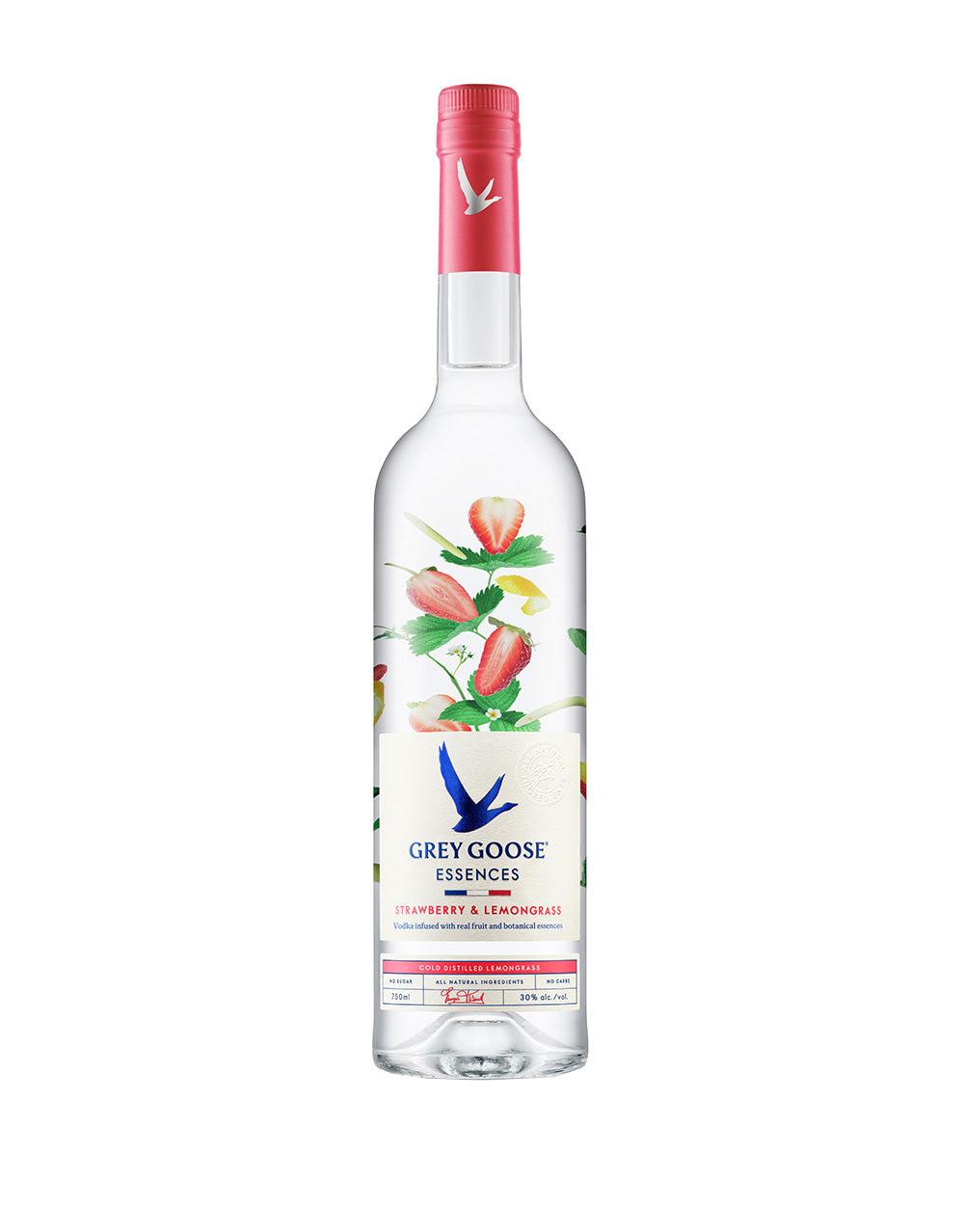 GREY GOOSE® ESSENCES STRAWBERRY AND LEMONGRASS FLAVORED VODKA