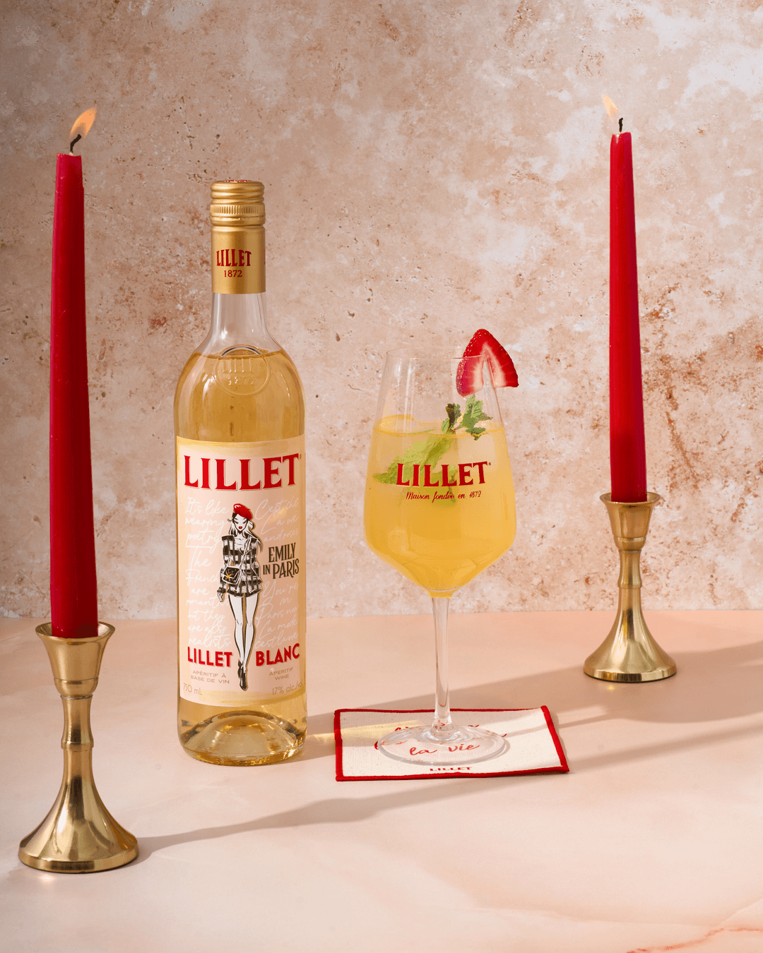 LILLET X EMILY IN PARIS: CAFÉ DE LILLET COLLECTION