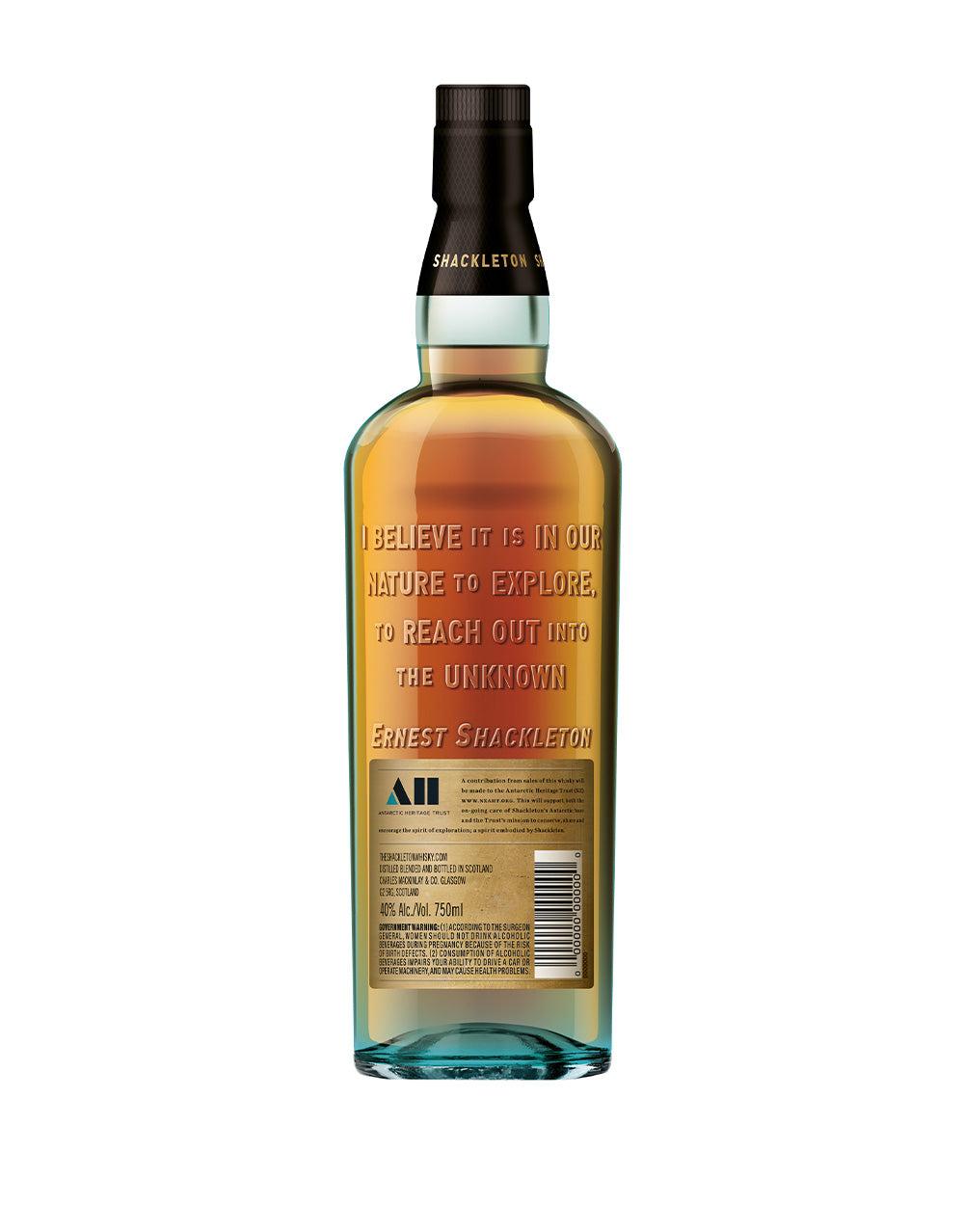 SHACKLETON BLENDED MALT SCOTCH WHISKY