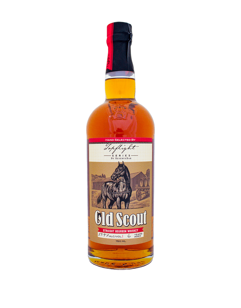 OLD SCOUT SINGLE BARREL STRAIGHT BOURBON WHISKEY S1B26