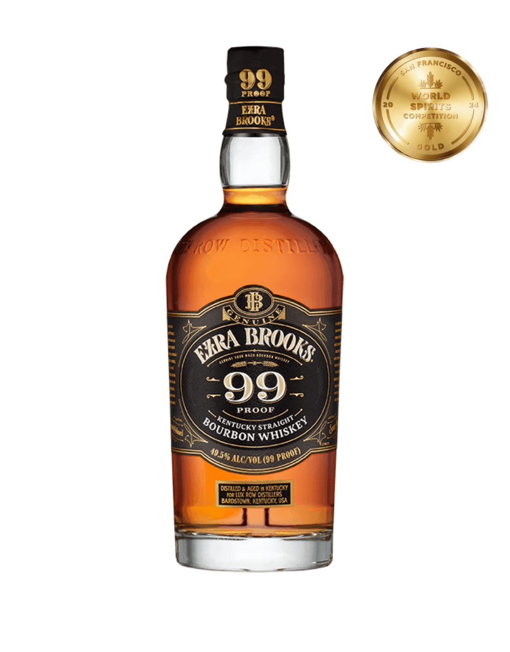 EZRA BROOKS 99 KENTUCKY STRAIGHT BOURBON WHISKEY