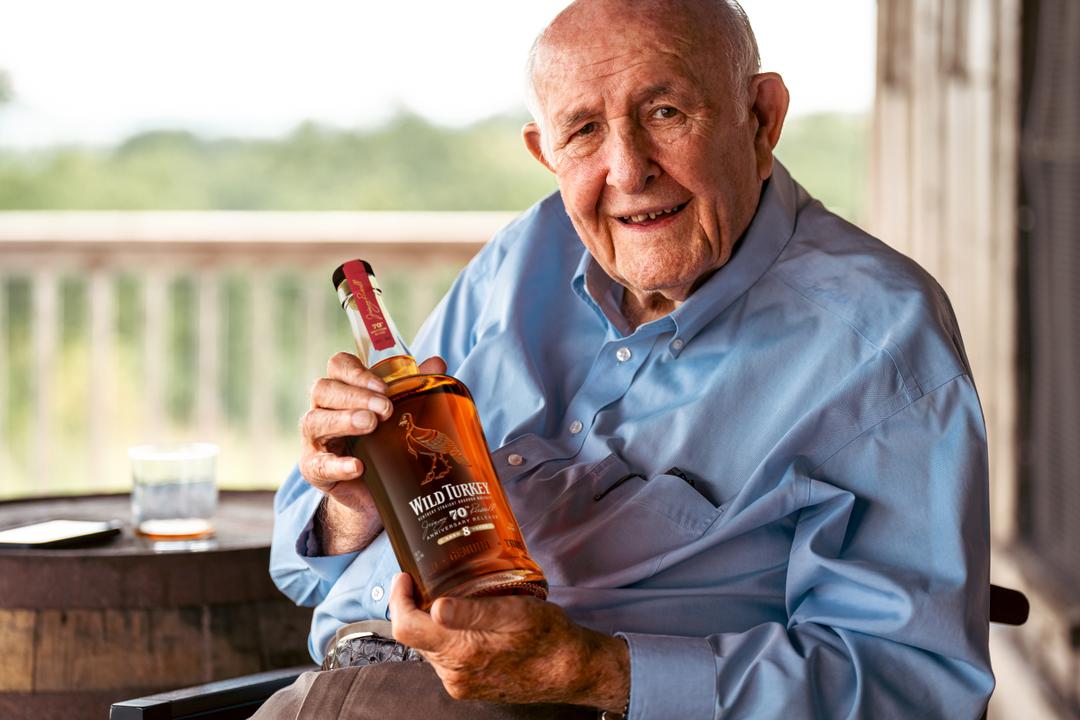 WILD TURKEY JIMMY RUSSELL'S 70TH ANNIVERSARY 8 YEAR OLD BOURBON