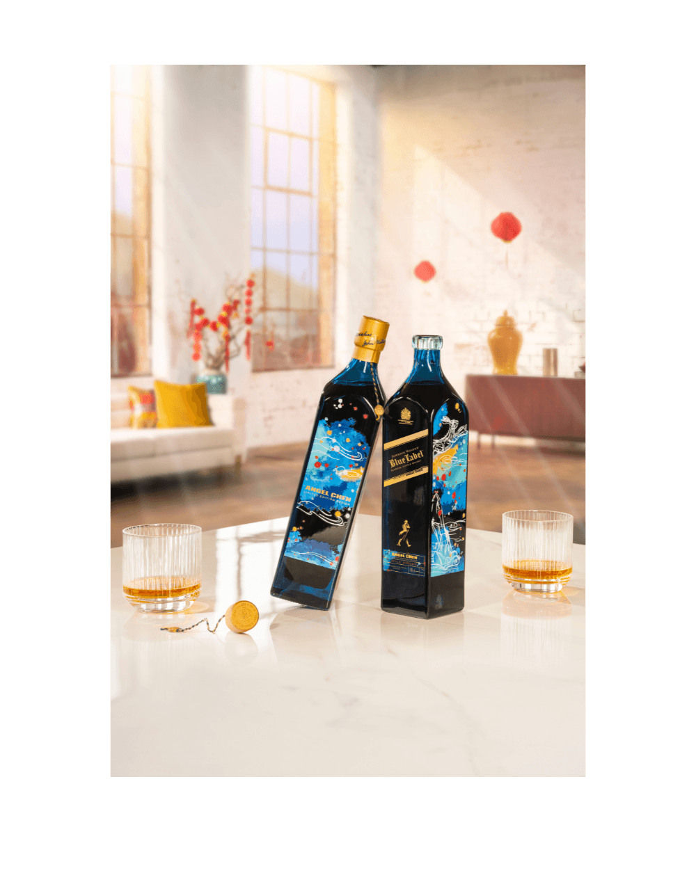 JOHNNIE WALKER BLUE LABEL BLENDED SCOTCH WHISKY, LIMITED EDITION YEAR OF THE RABBIT