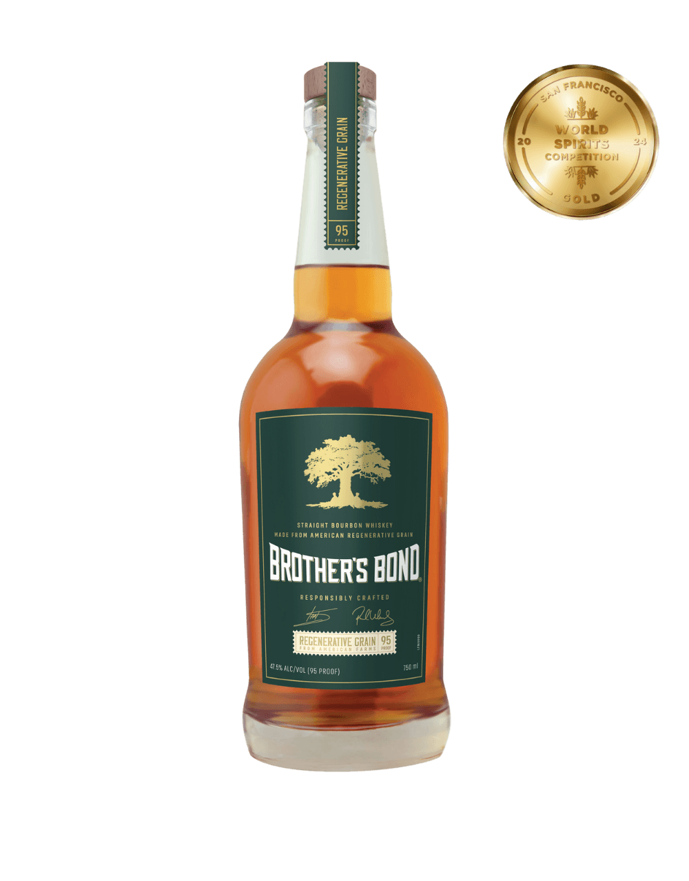 BROTHER'S BOND REGENERATIVE GRAIN STRAIGHT BOURBON WHISKEY