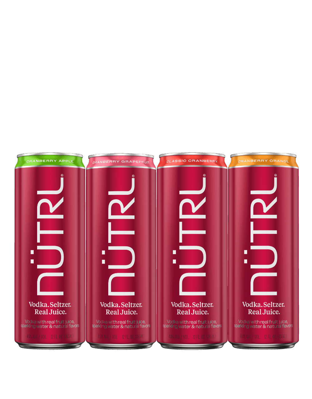 NÃŒTRL CRANBERRY VODKA SELTZER VARIETY PACK