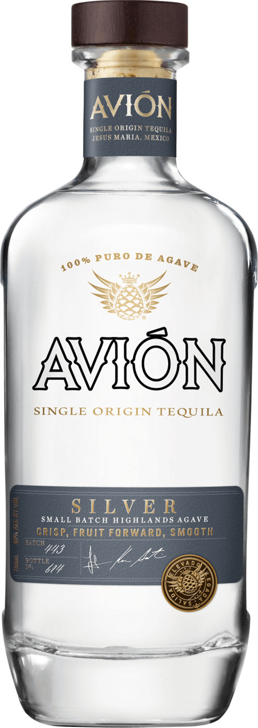 AVIÓN SILVER TEQUILA