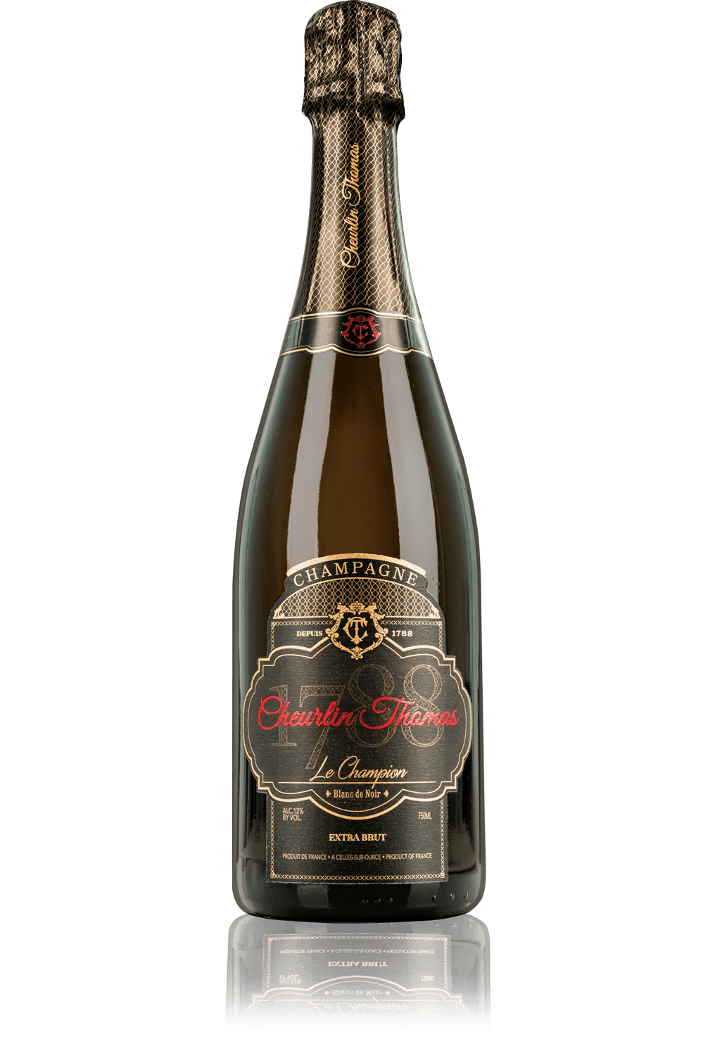 CHEURLIN 'THOMAS LE CHAMPION' BLANC DE NOIR CHAMPAGNE