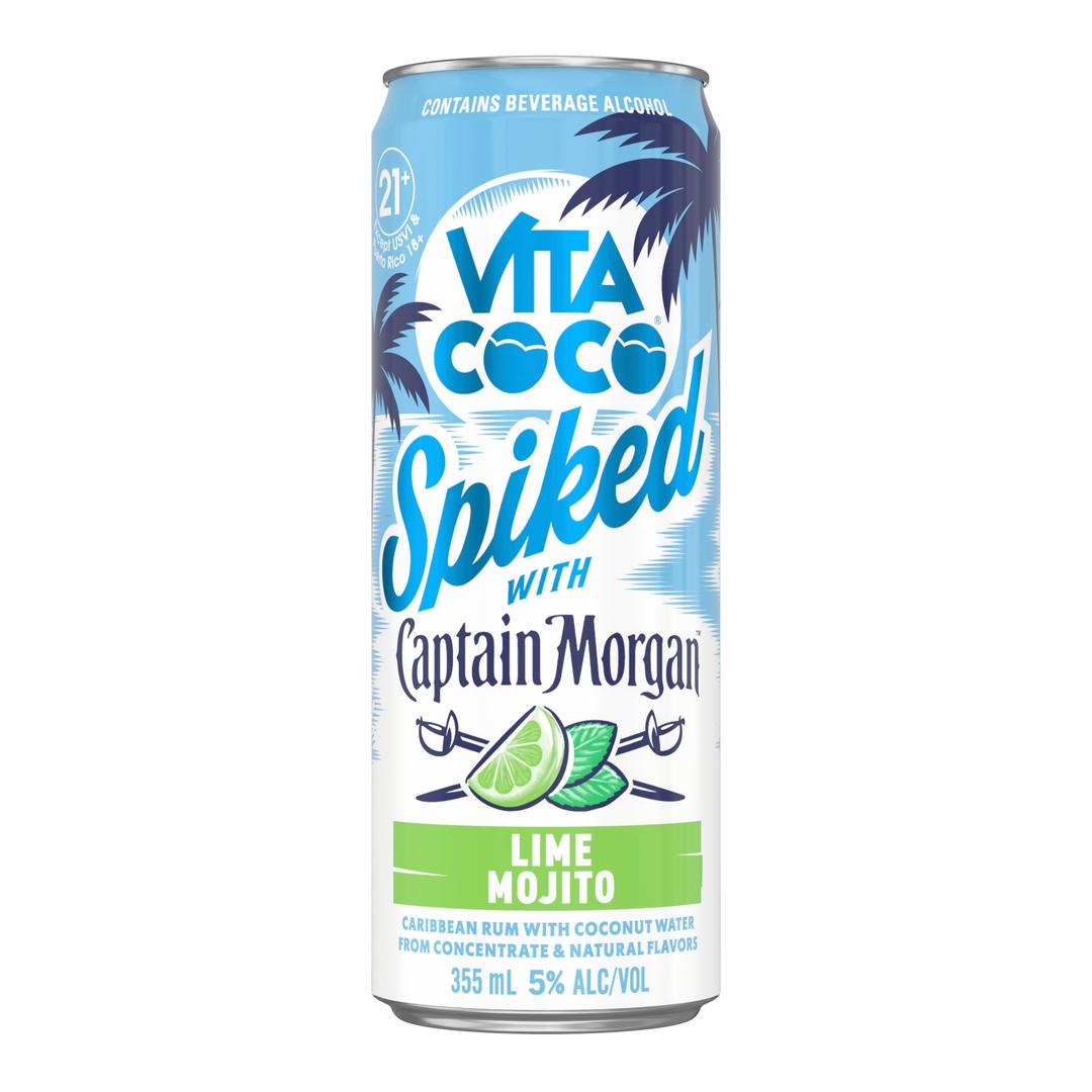 VITA COCO SPIKED WITH CAPTAIN MORGAN LIME MOJITO