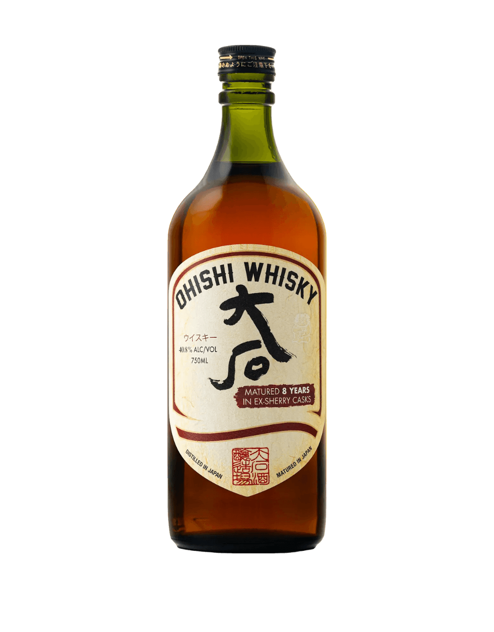 OHISHI 8 YEAR OLD SHERRY CASK WHISKY