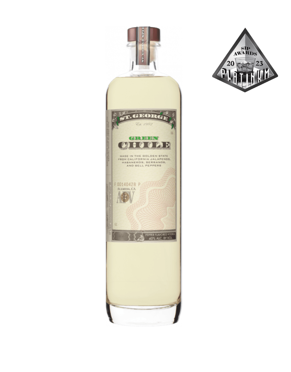 ST. GEORGE GREEN CHILE VODKA