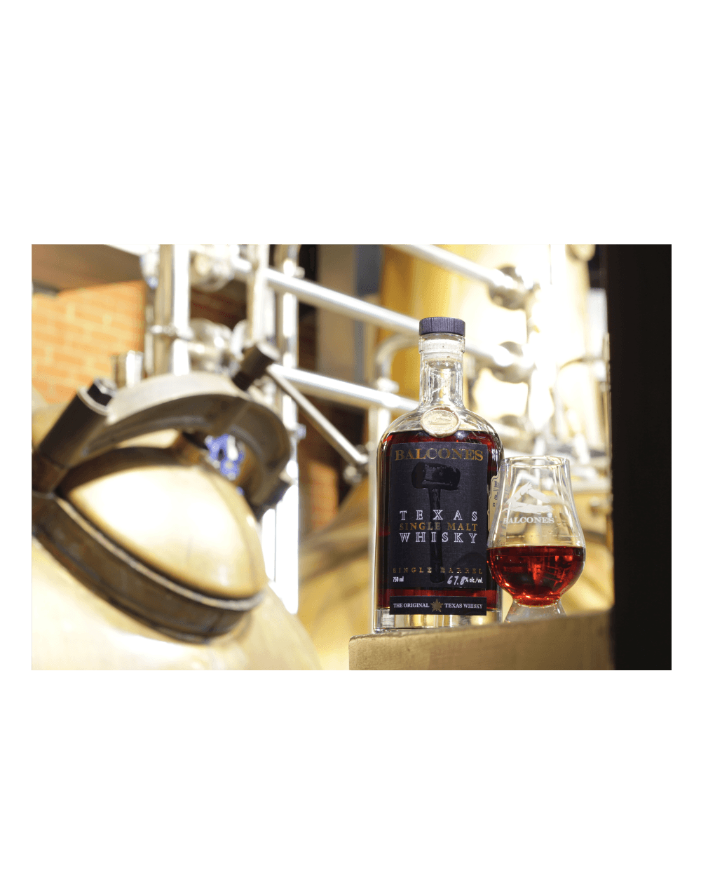 BALCONES CASK STRENGTH FR.OAK AGED SINGLE MALT S1B61