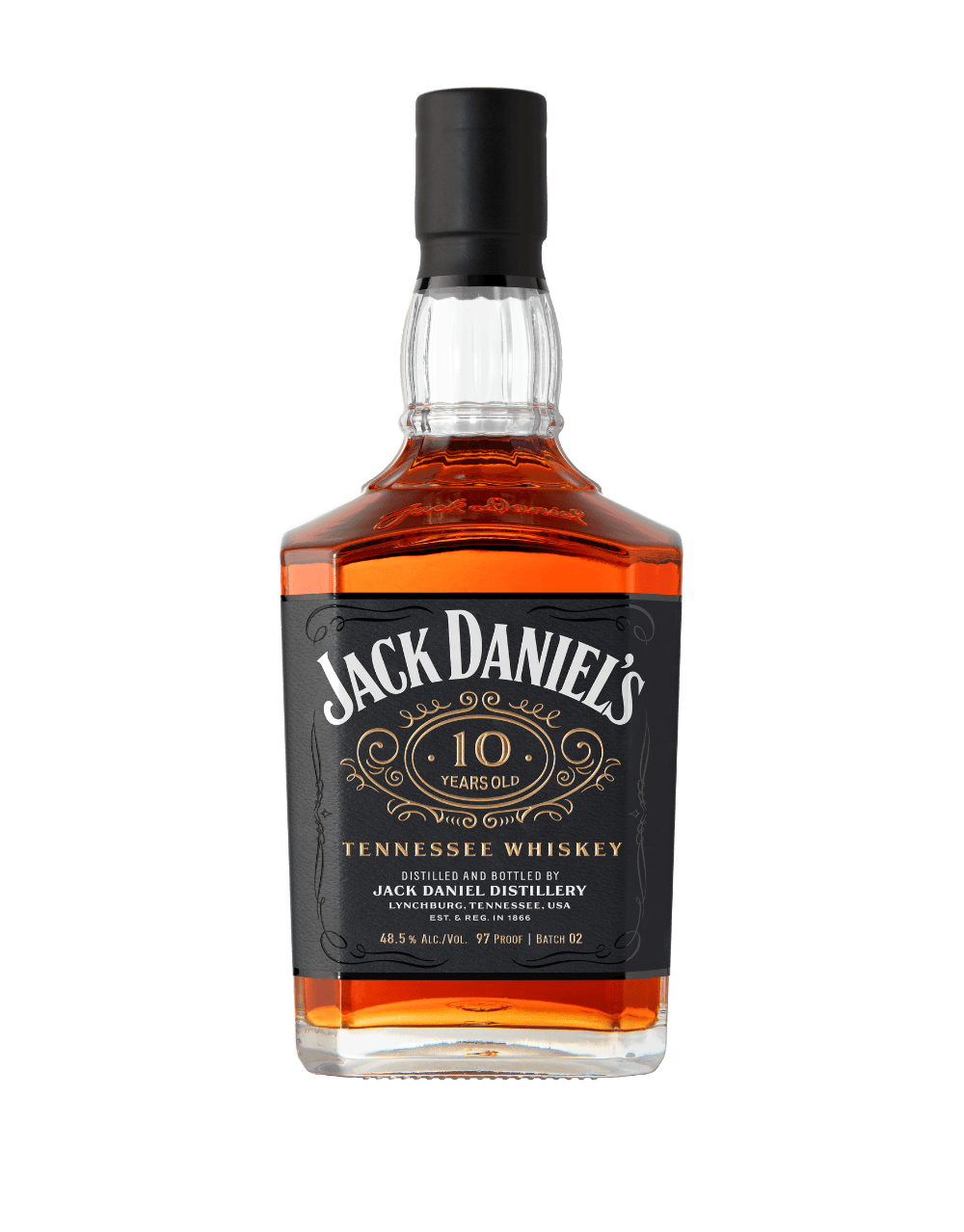 JACK DANIEL'S 10 YEAR OLD TENNESSEE WHISKEY