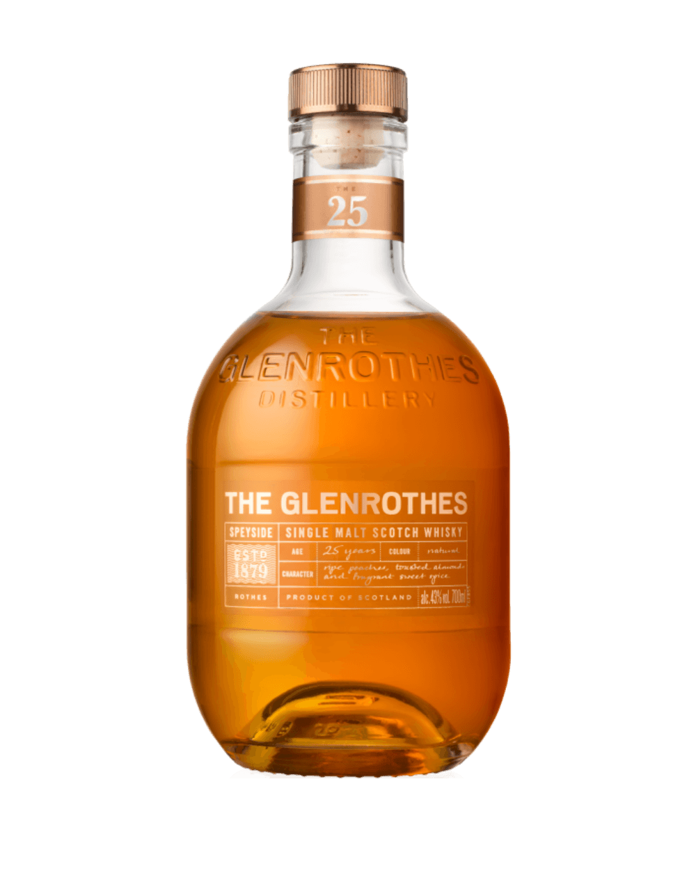 THE GLENROTHES 25 YEARS OLD SCOTCH WHISKY 2023 RELEASE