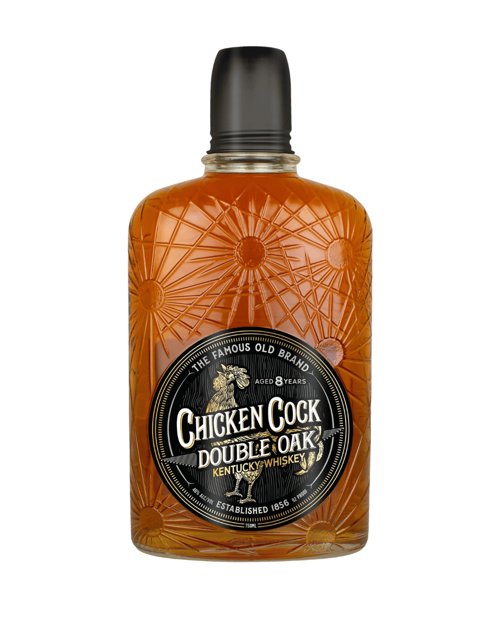 CHICKEN COCK WHISKEY DOUBLE OAK