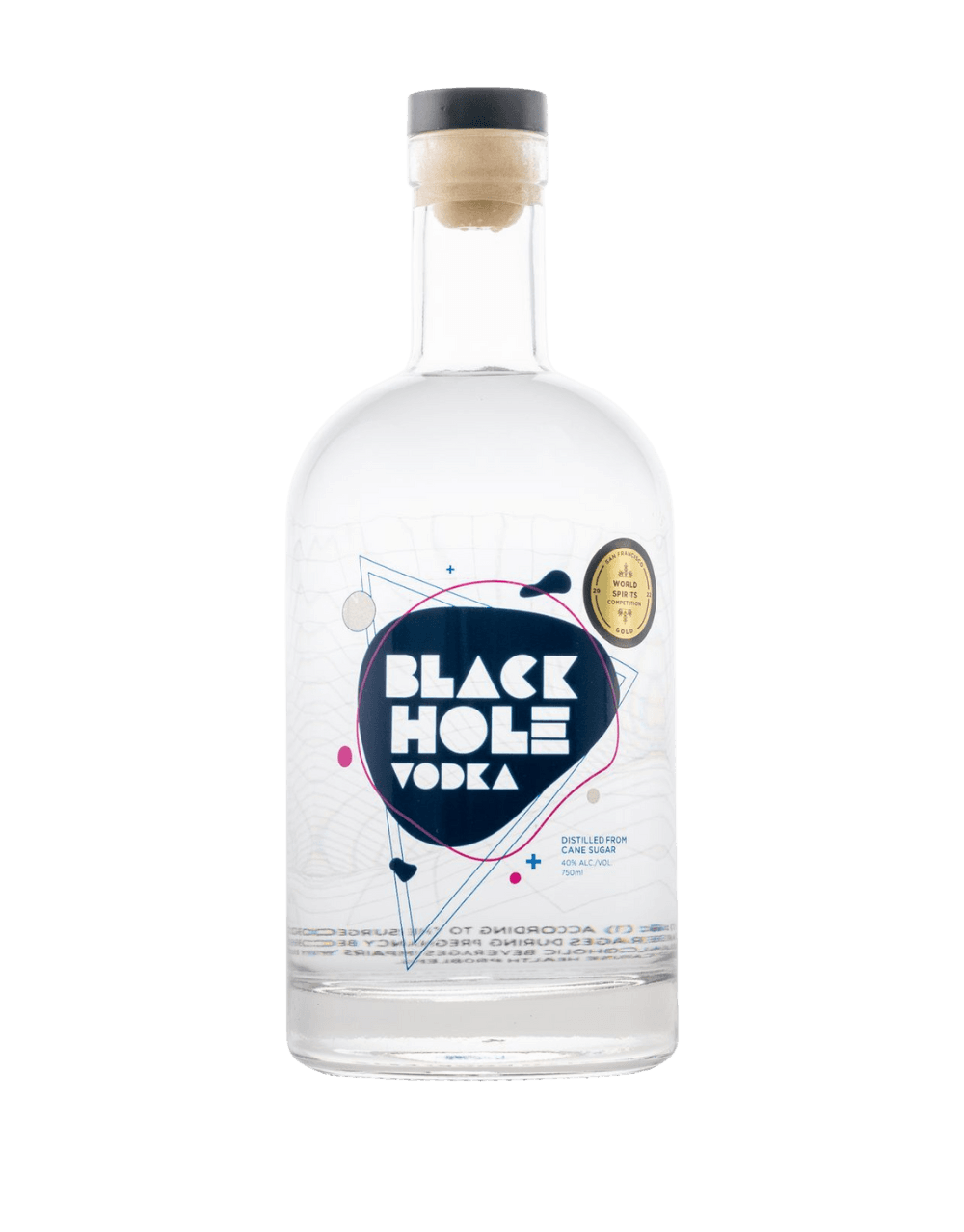 JOSHUA TREE DISTILLING COMPANY BLACK HOLE VODKA