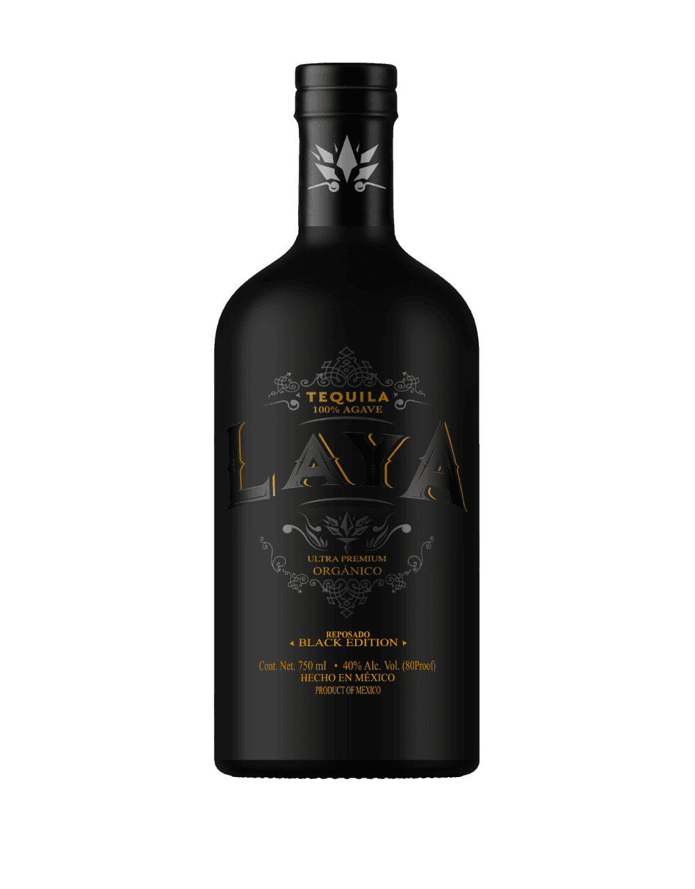 LAYA BLACK EDITION REPOSADO ORGANIC TEQUILA