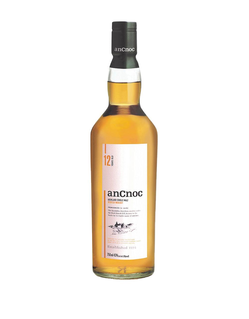 ANCNOC 12 YEAR OLD SINGLE MALT SCOTCH WHISKEY