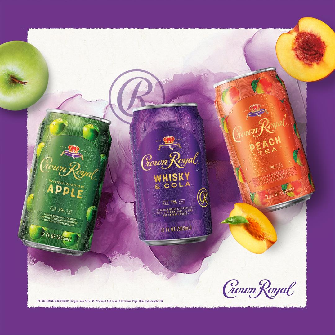 CROWN ROYAL WASHINGTON APPLE CANADIAN WHISKY COCKTAIL