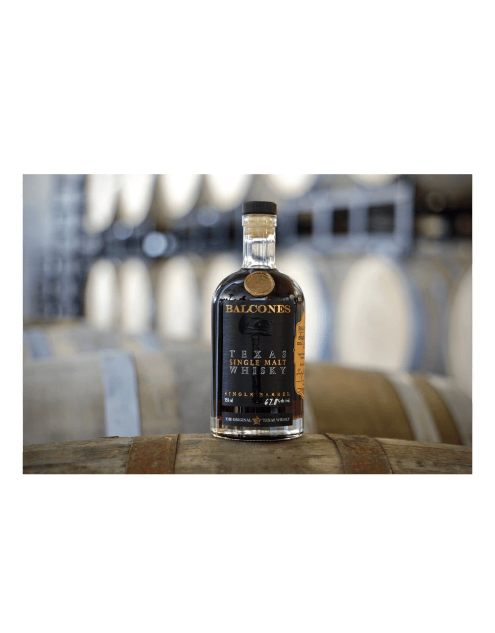 BALCONES CASK STRENGTH FR.OAK AGED SINGLE MALT S1B61