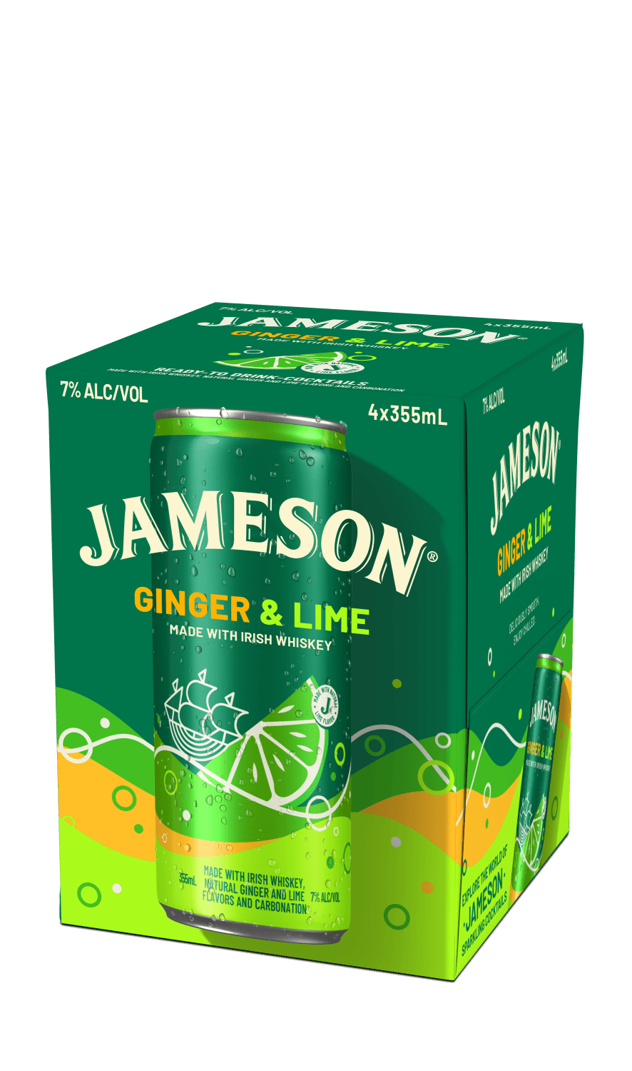 JAMESON GINGER AND LIME COCKTAIL