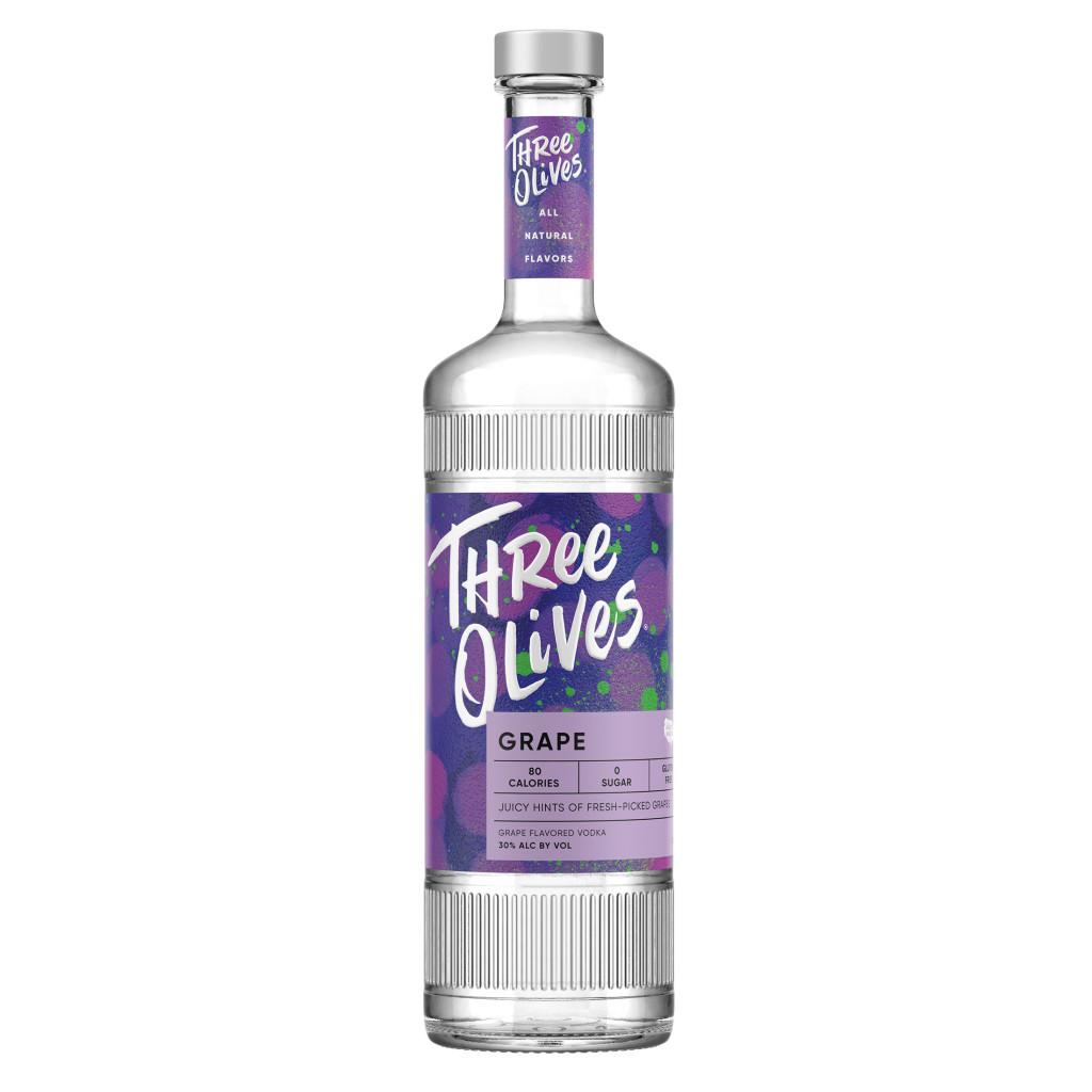 THREE OLIVES® GRAPE VODKA