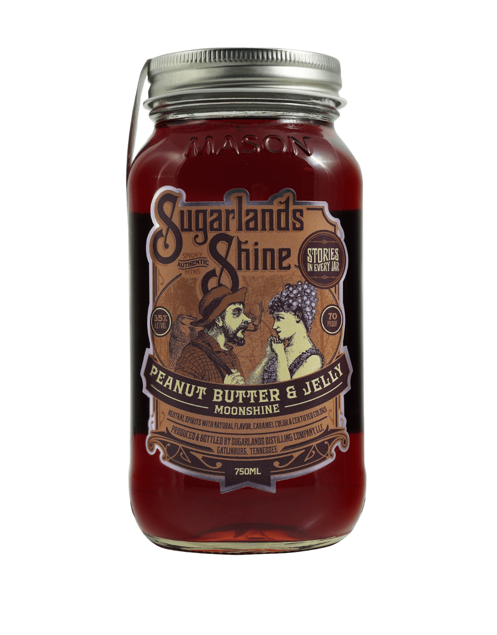 SUGARLANDS PEANUT BUTTER & JELLY MOONSHINE