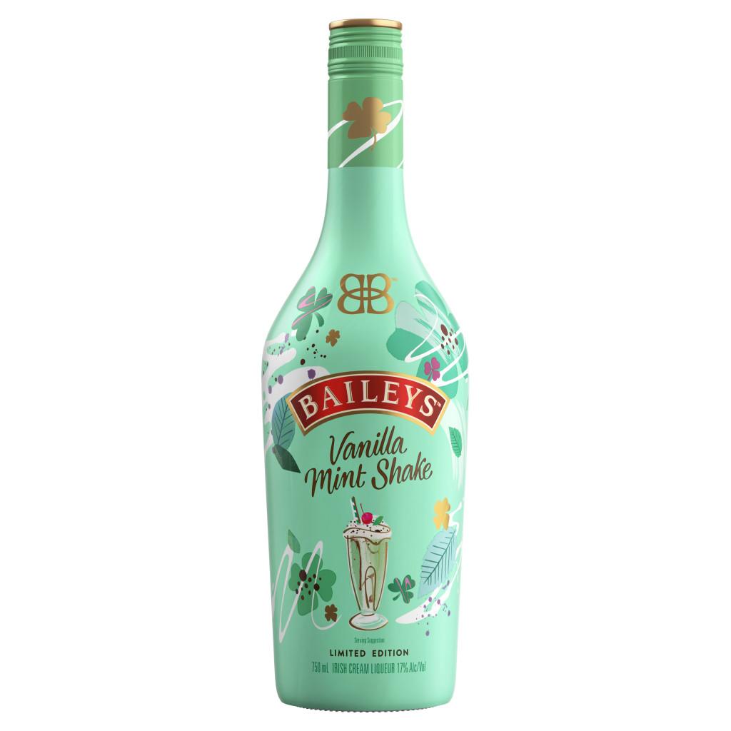 BAILEYS VANILLA MINT SHAKE IRISH CREAM LIQUEUR