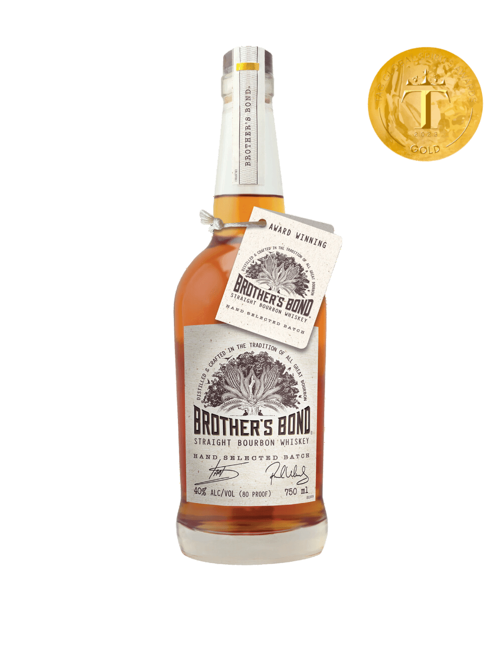 BROTHER'S BOND STRAIGHT BOURBON WHISKEY