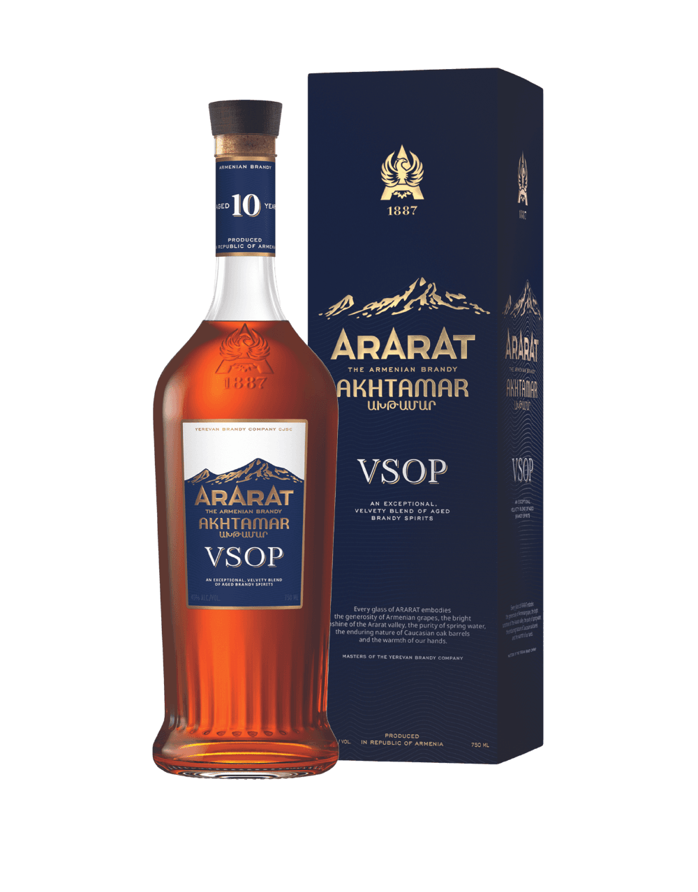 ARARAT - AKHTAMAR - VSOP - 10 YEAR OLD