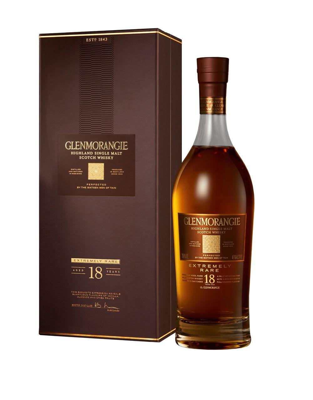 GLENMORANGIE 18 YEAR OLD SINGLE MALT SCOTCH WHISKY