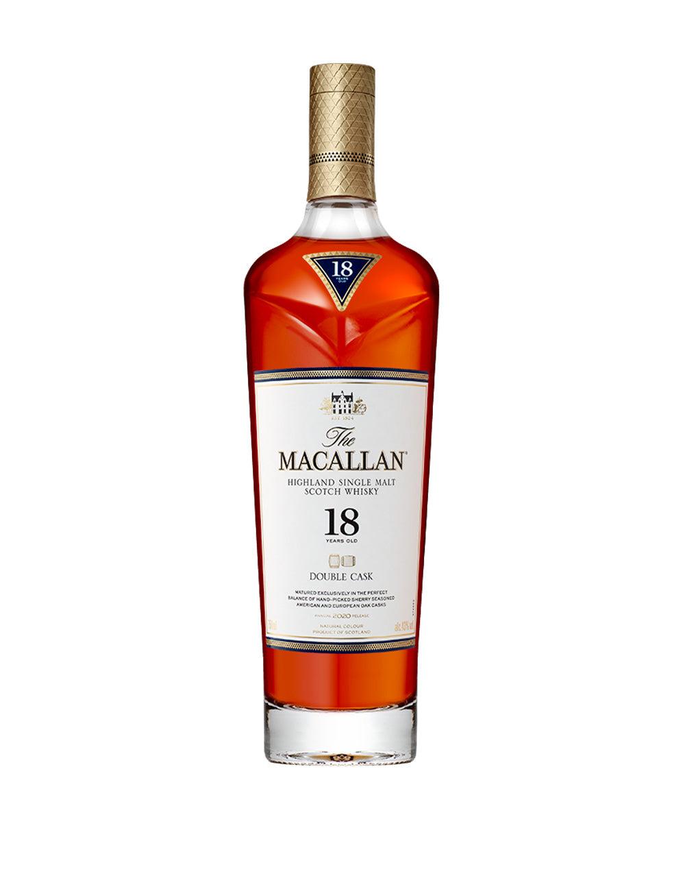 THE MACALLAN DOUBLE CASK 18 YEARS OLD SINGLE MALT WHISKY