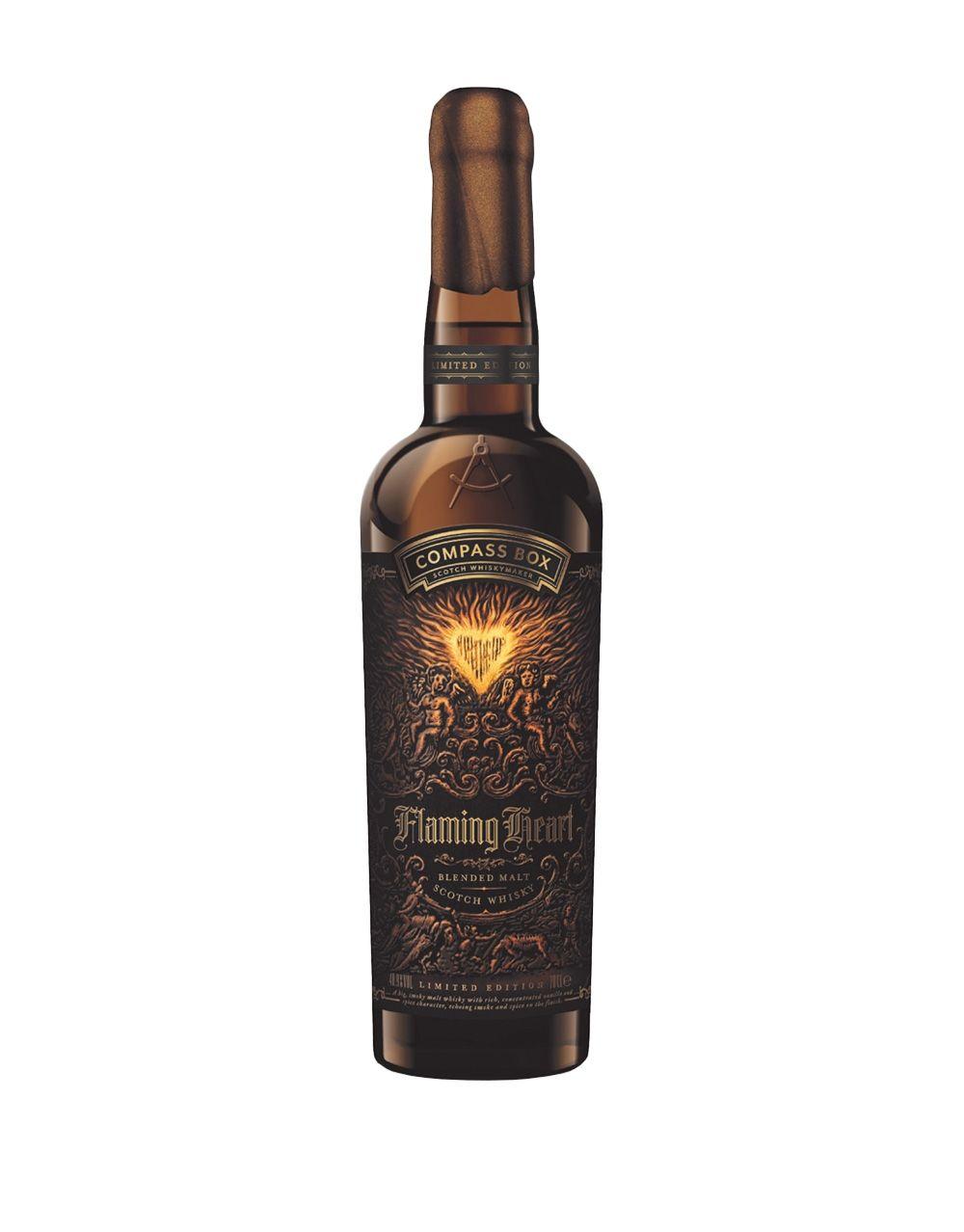 COMPASS BOX FLAMING HEART