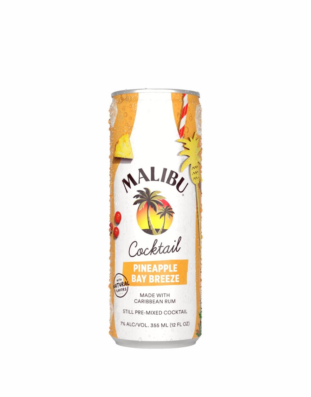 MALIBU PINEAPPLE BAY BREEZE COCKTAILS