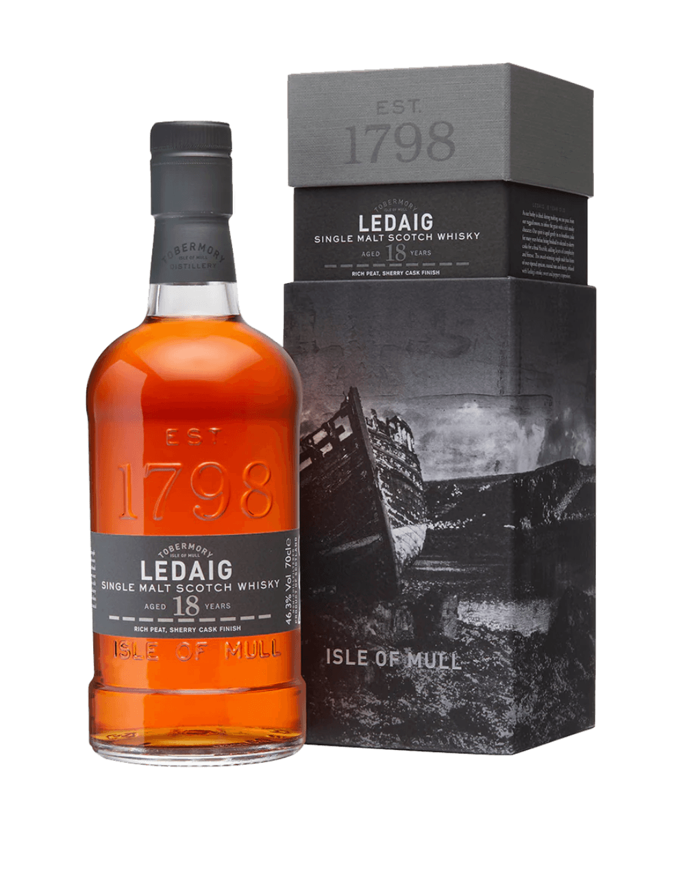 LEDAIG 18 YEAR OLD SCOTCH WHISKY