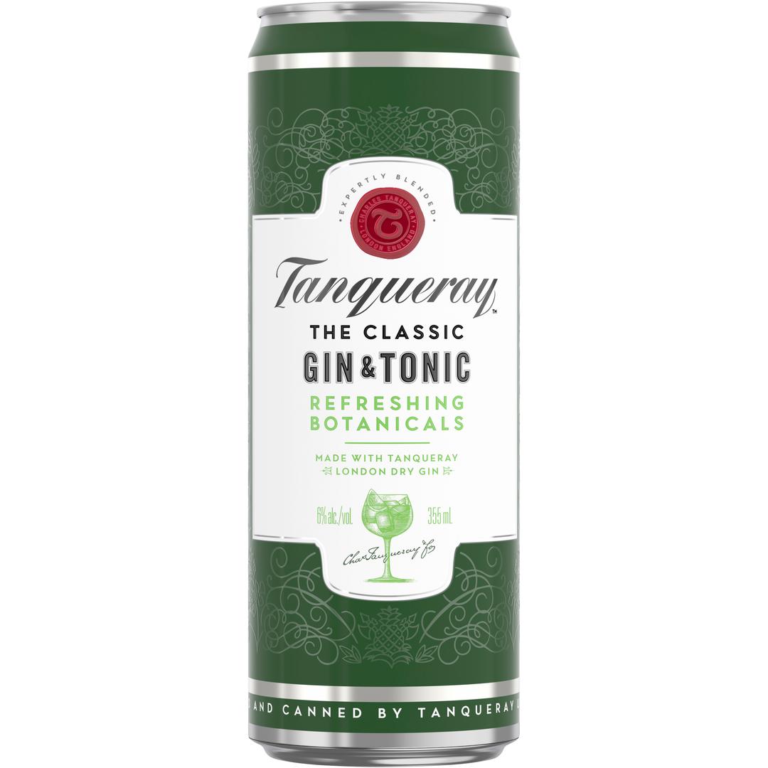 TANQUERAY LONDON DRY GIN & TONIC GIN COCKTAIL