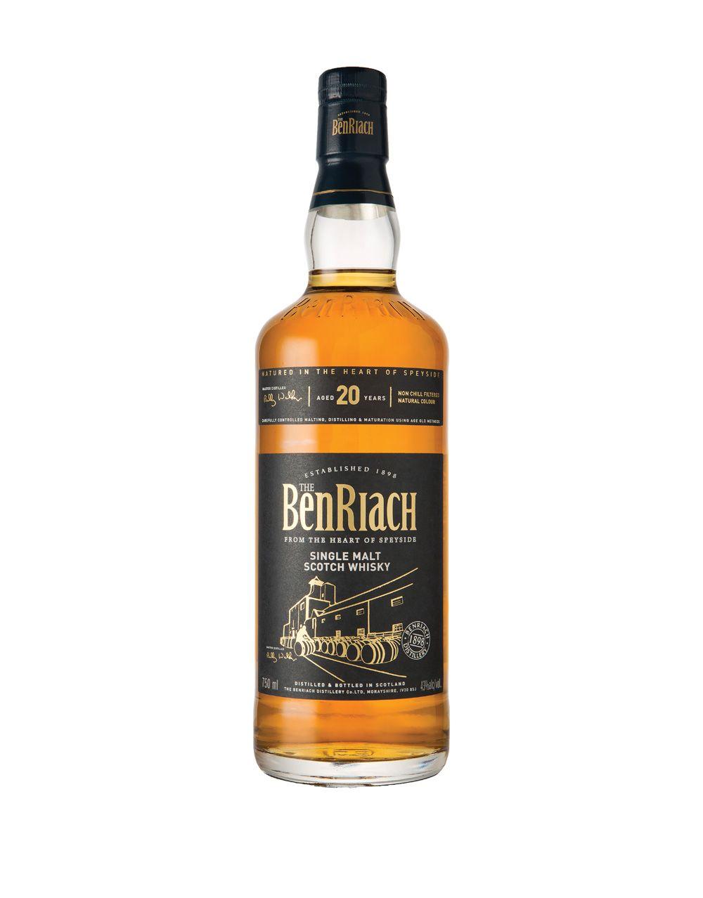 BENRIACH 20-YEAR-OLD SINGLE MALT WHISKEY