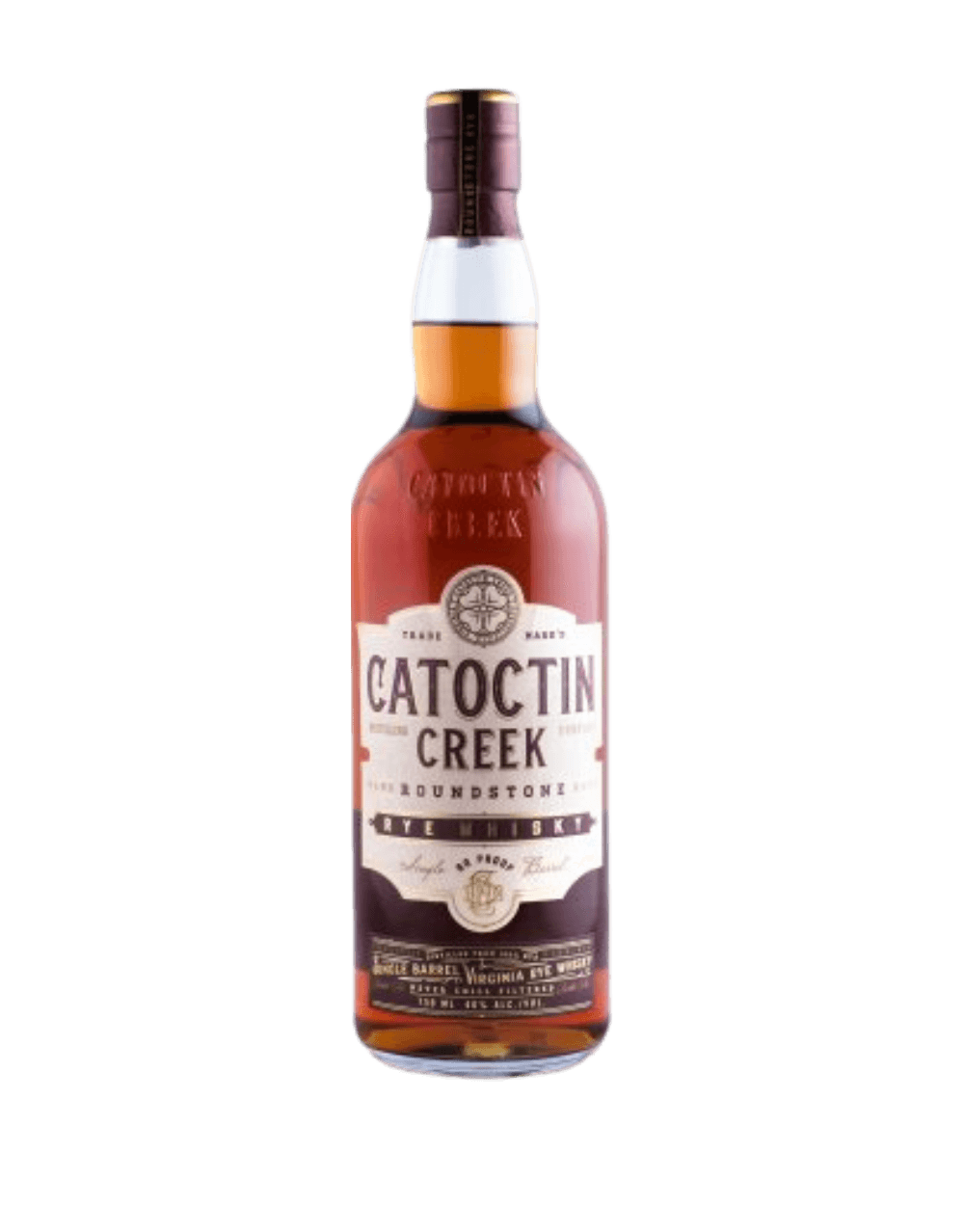 CATOCTIN CREEK ROUNDSTONE RYE 80 PROOF