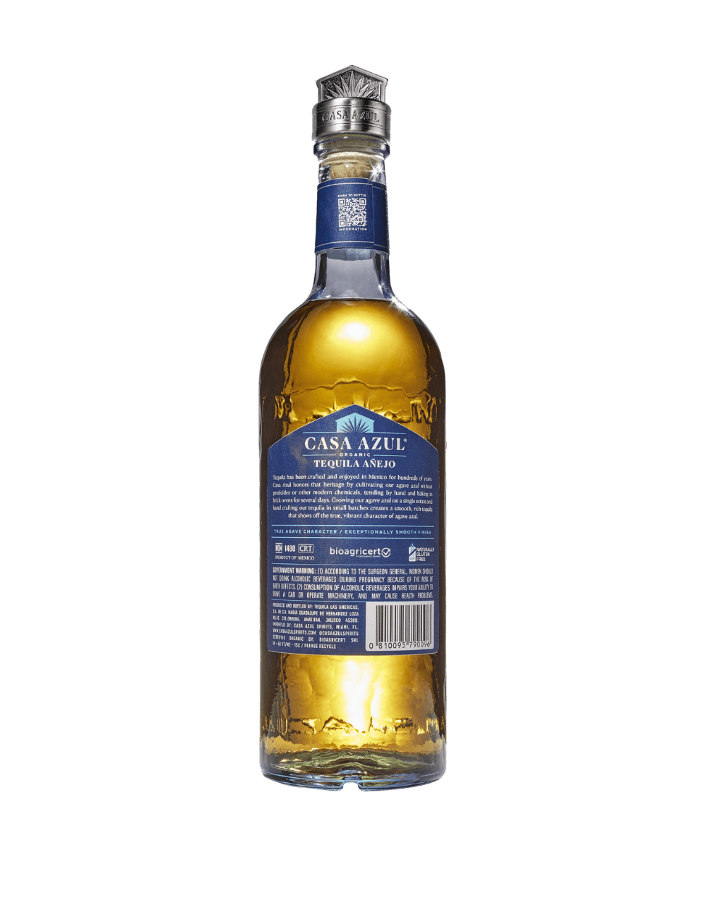 CASA AZUL SPIRITS ORGANIC AÑEJO