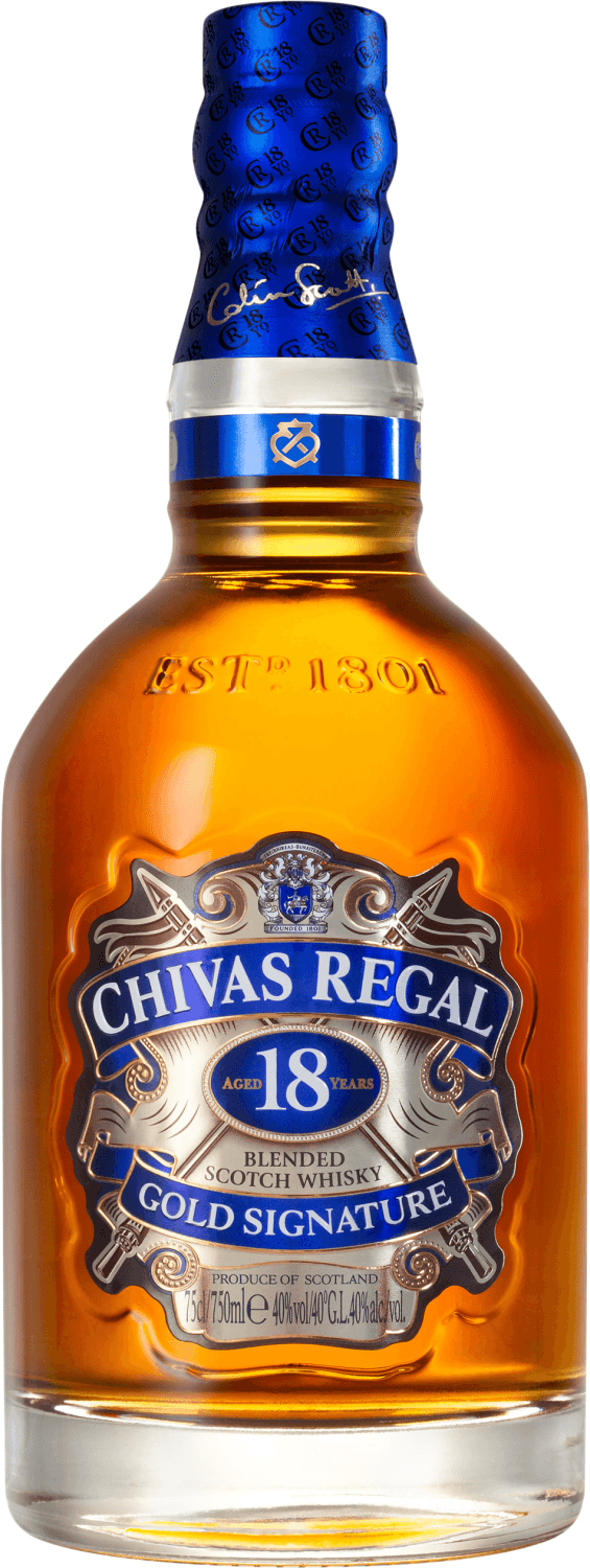 CHIVAS REGAL BLENDED SCOTCH WHISKY 18 YEAR OLD