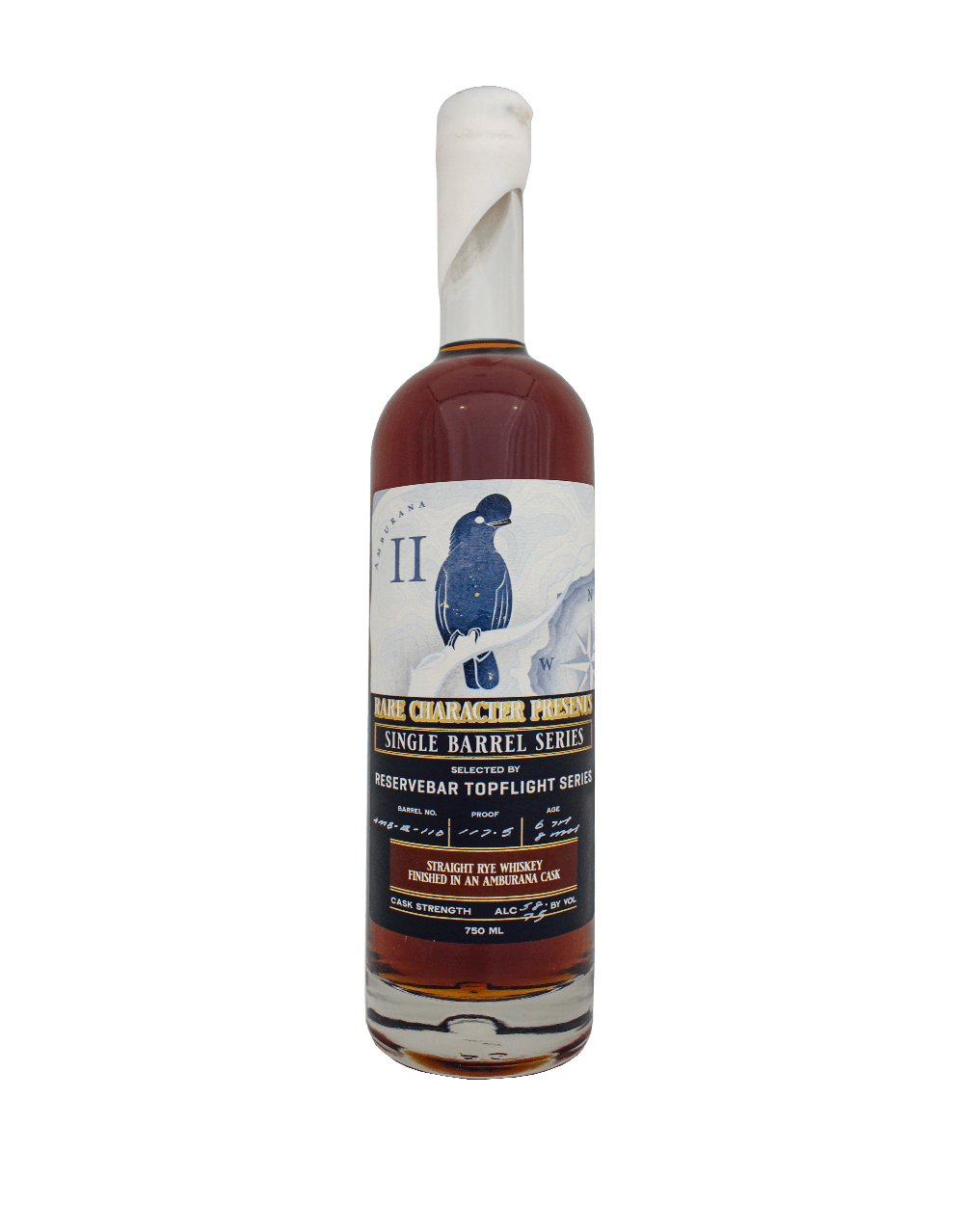 RARE CHARACTER SINGLE BARREL AMBURANA CASK FINISHED RYE II