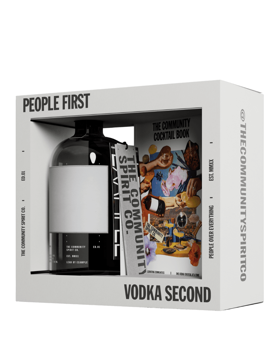 THE COMMUNITY SPIRIT VODKA + COCKTAIL BOOK